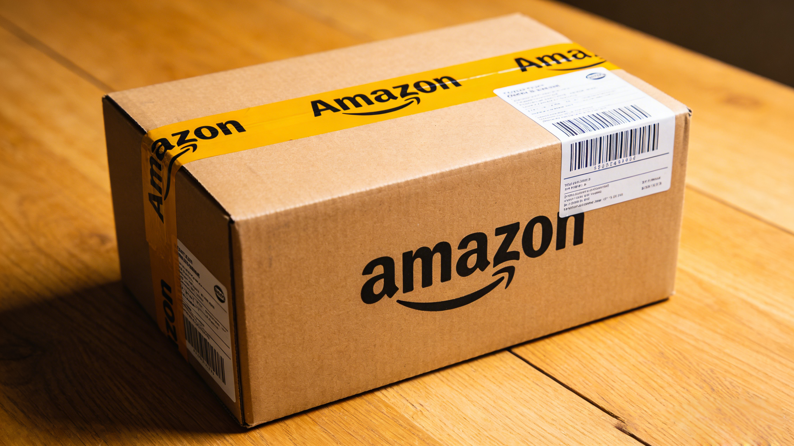 一个待发货的亚马逊Amazon包裹