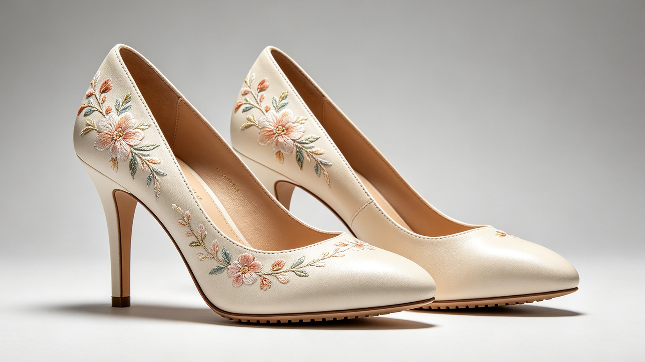 一双女士高跟鞋