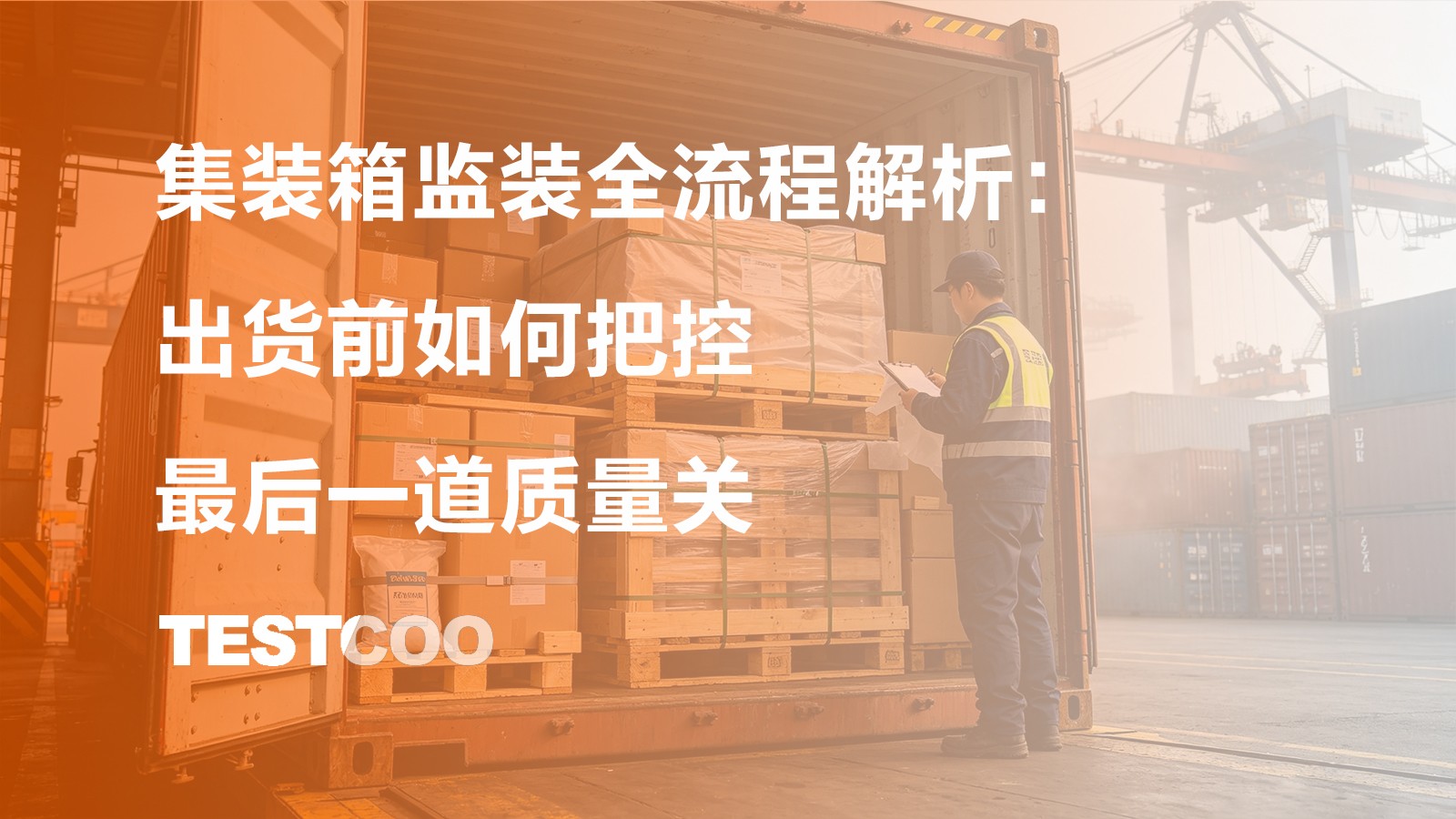 集装箱监装全流程解析:出货前如何把控最后一道质量关