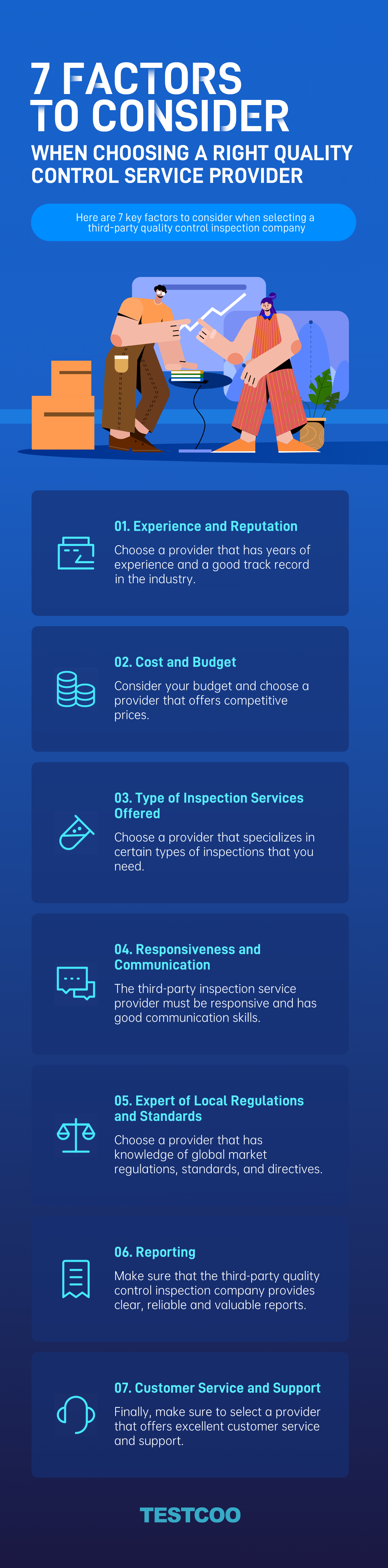 7 Factors to Consider When Choosing a Quality Control Service Provider