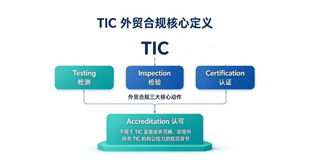 TIC与外贸合规闭环图