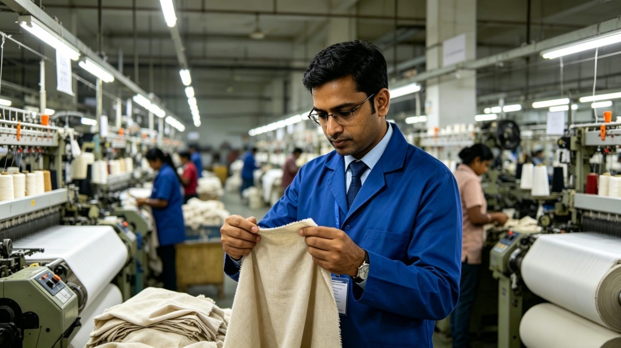 global third-party quality control inspection for textile products