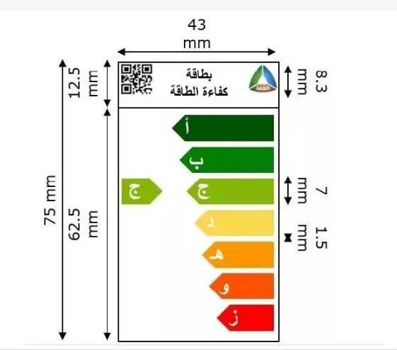 沙特能效標簽